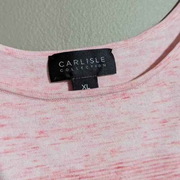 Carlisle Collection XL hombre pink summer tank top - Picture 2 of 6